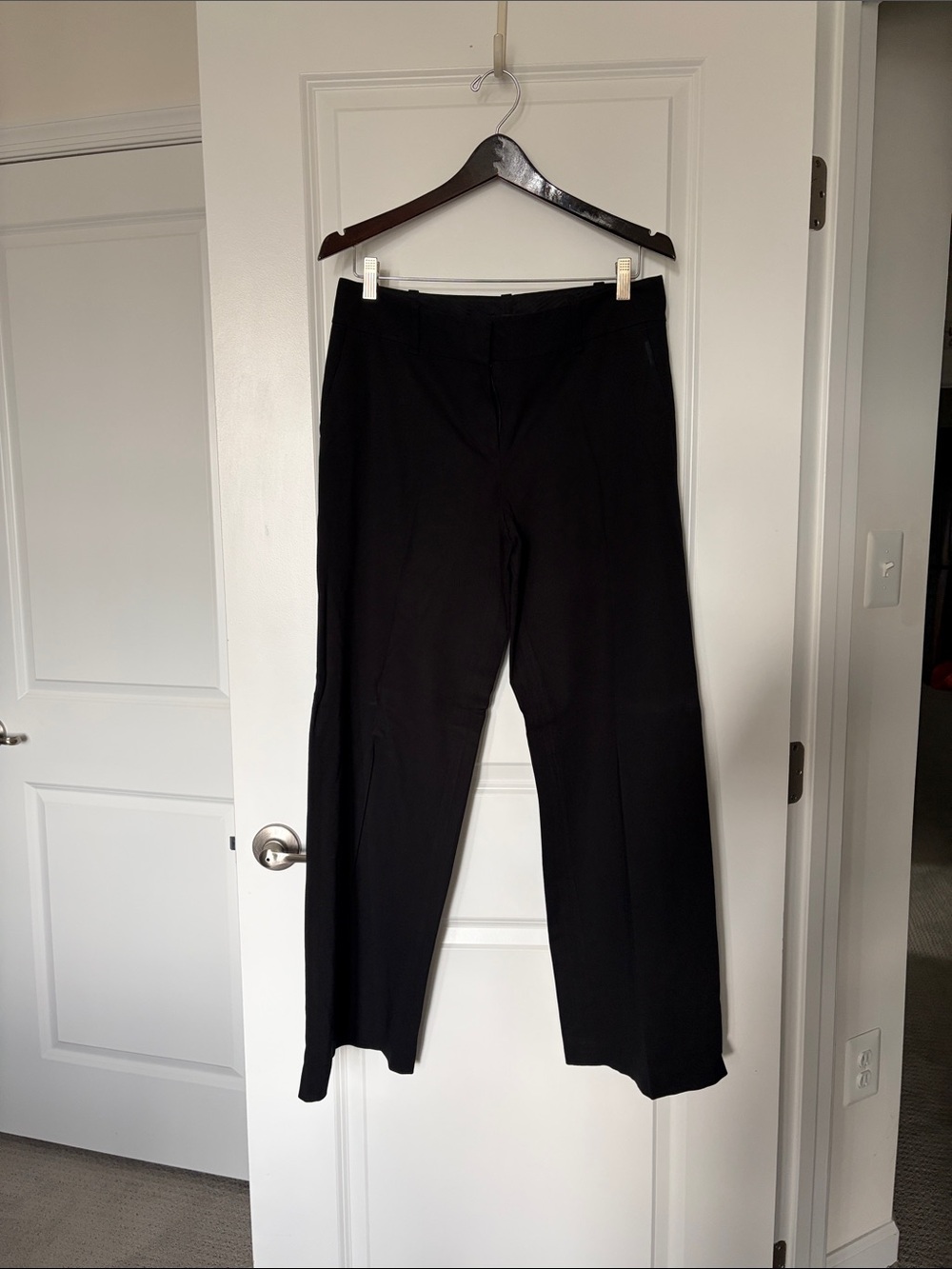 Ann Taylor Black Women's Trousers - Straight Leg
